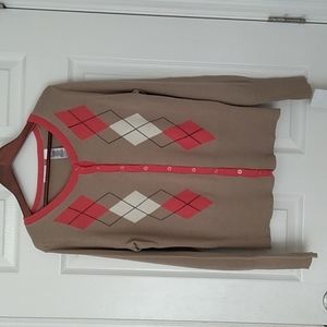 Liz & Co buttons down sweater